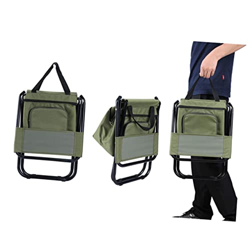 UPKOCH 1Pc Oxford Tuch Sitze Grün Kleine Falten Freien Stühle Eisen Rohr Zurück von UPKOCH