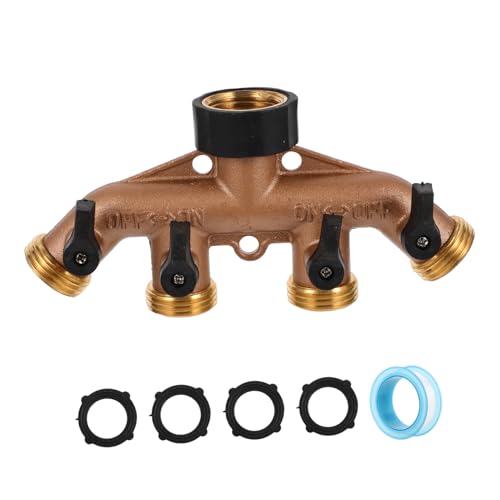 UPKOCH 1Satz Gartenschlauchanschluss Verteiler Ventilen Schlauchadapter für Gartenbewässerung und Sprinklersysteme Langlebig UPKOCH 1Satz Gartenschlauchanschluss Verteiler Ventilen Schlauchadapter für Gartenbewässerung und Sprinklersysteme Langlebig von UPKOCH
