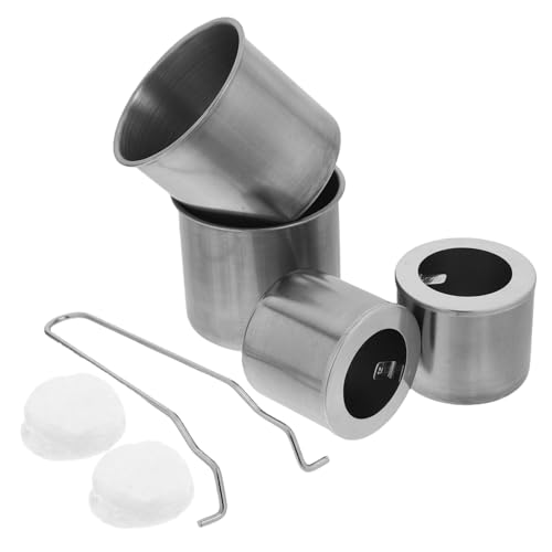 UPKOCH 1Satz Tischfeuerstelle Alkoholbrenner Box Rauchfreie Tischkamin für Indoor Outdoor Design Vielseitig Einsetzbar Zubehörset für Stilvolle von UPKOCH