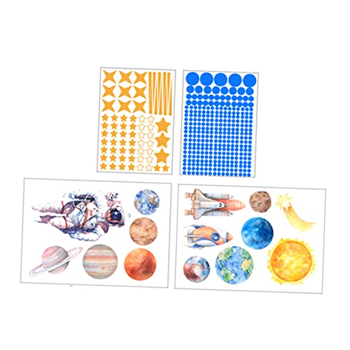 UPKOCH 2 Sätze Glow in The Dark Astronaut und Planeten Wandaufkleber Selbstklebende Fluoreszierende Weltraumaufkleber für Kinderzimmer Wohnzimmer Decke Leuchtende Sticker zur UPKOCH 2 Sätze Glow in The Dark Astronaut und Planeten Wandaufkleber Selbstklebende Fluoreszierende Weltraumaufkleber für Kinderzimmer Wohnzimmer Decke Leuchtende Sticker zur von UPKOCH