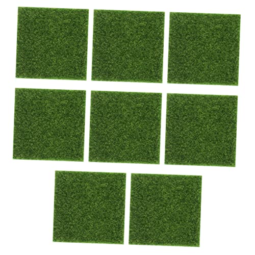 UPKOCH 2 Sätze Künstliches Moos Künstliche Moosrasen Kunstrasen Gartenzubehör Gefälschte Grasquadrate Rasen Miniatur Rasengras Falsches Selbstgemachtes Stoff Grün 8 Stück * 2 UPKOCH 2 Sätze Künstliches Moos Künstliche Moosrasen Kunstrasen Gartenzubehör Gefälschte Grasquadrate Rasen Miniatur Rasengras Falsches Selbstgemachtes Stoff Grün 8 Stück * 2 von UPKOCH
