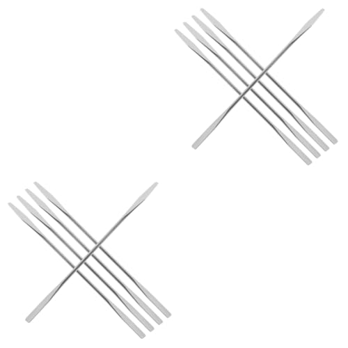 UPKOCH 2 Sätze Teiliges Kosmetikspatel Langer Griff Makeup Tool Zur Foundation Mischung Für Beauty Salons Und Heimgebrauch 5 Stück * 2 UPKOCH 2 Sätze Teiliges Kosmetikspatel Langer Griff Makeup Tool Zur Foundation Mischung Für Beauty Salons Und Heimgebrauch 5 Stück * 2 von UPKOCH