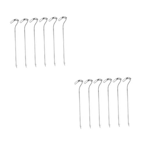 UPKOCH 2 Sätze Zeltheringe Aluminiumlegierung Robuste Windfeste Heringe Für Zelt Pavillon Und Camping Lange Erdnägel Für Harte Böden Und Outdoor Aktivitäten 6 Stück * 2 UPKOCH 2 Sätze Zeltheringe Aluminiumlegierung Robuste Windfeste Heringe Für Zelt Pavillon Und Camping Lange Erdnägel Für Harte Böden Und Outdoor Aktivitäten 6 Stück * 2 von UPKOCH