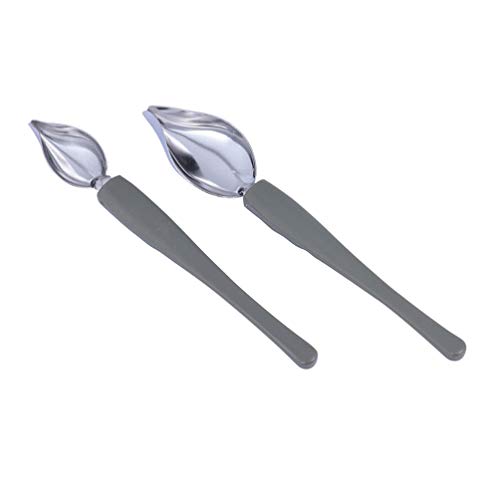 UPKOCH 2 Stück Edelstahl Saucenlöffel, Verschönerungs löffel für Küche, Kaffeekunst-Zeichenwerkzeug, Silber, 20 cm UPKOCH 2 Stück Edelstahl Saucenlöffel, Verschönerungs löffel für Küche, Kaffeekunst-Zeichenwerkzeug, Silber, 20 cm von UPKOCH