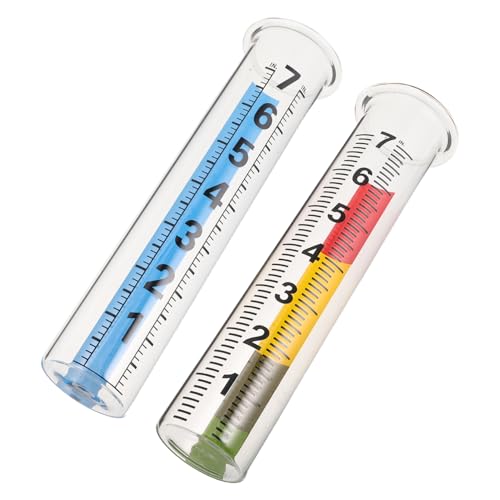 UPKOCH 2 Stück Ersatzglas Regenmesser Glasrohr aus Robustem Hochborosilikat für Garten und Außenbereich Präzise Regenmessung Langlebiges Glasrohr Installieren UPKOCH 2 Stück Ersatzglas Regenmesser Glasrohr aus Robustem Hochborosilikat für Garten und Außenbereich Präzise Regenmessung Langlebiges Glasrohr Installieren von UPKOCH