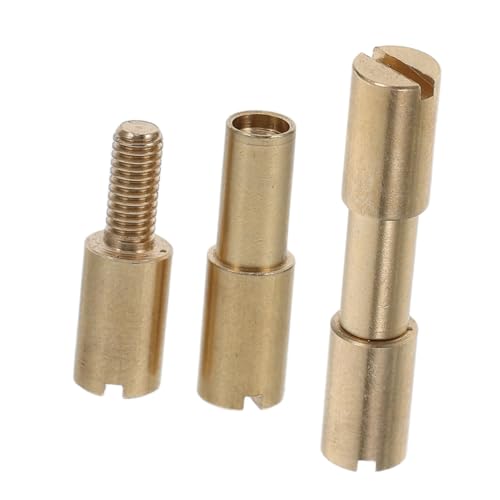 UPKOCH 2 Stück Griff-zu-zu-Lock-Schnalle Messer Schrauben Messernieten Für Den Griff Austausch des Messergriffs Messergriffbolzennieten Kupfernieten Messergriffschraube Golden Messing UPKOCH 2 Stück Griff-zu-zu-Lock-Schnalle Messer Schrauben Messernieten Für Den Griff Austausch des Messergriffs Messergriffbolzennieten Kupfernieten Messergriffschraube Golden Messing von UPKOCH