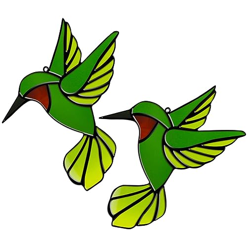 UPKOCH Reflexion Ornament Acryl Fenster Vogel Hängende Dekoration Dekorationen von UPKOCH