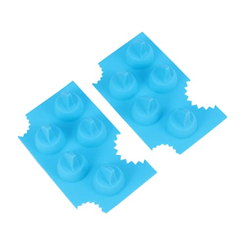 UPKOCH 2 Stück Haifischflossen-Eiswürfelform Silikon-Haifischflossen-Eisform Eiswürfelformen Hai-Eiswürfel Lustige Eiswürfelformen Hai-Kuchen Schokoladen-Keksform Backwerkzeuge Für Die UPKOCH 2 Stück Haifischflossen-Eiswürfelform Silikon-Haifischflossen-Eisform Eiswürfelformen Hai-Eiswürfel Lustige Eiswürfelformen Hai-Kuchen Schokoladen-Keksform Backwerkzeuge Für Die von UPKOCH