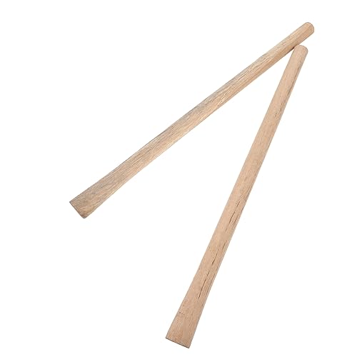 UPKOCH 2 Stück Hartholz Gartenwerkzeug Holzgriffe für Schaufeln und Ergonomische und Langlebige Ersatzgriffe Zufällige Farbe Zufällige Farbe von UPKOCH
