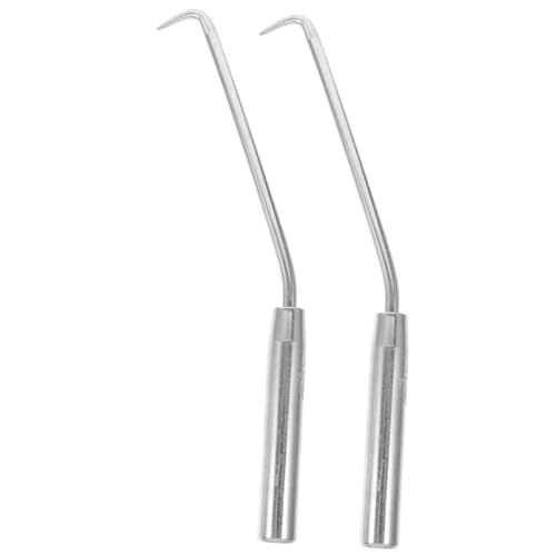 UPKOCH 2 Stück Metallbinder Haken für Pflanzen Robuste Gartenzaun und Kletterhilfe Solidem Einfach zu Verwenden Tragbar und Langlebig für Gartenarbeiten von UPKOCH