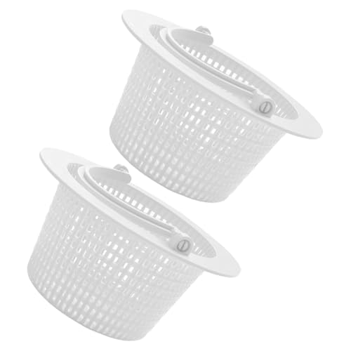 UPKOCH 2 Stück Pool Skimmer Korb mit Griff Effiziente Filterkörbe für Poolreinigung Kompatibel mit Oberirdischen und Unterirdischen Pools Langlebige Konstruktion Einfache Installation UPKOCH 2 Stück Pool Skimmer Korb mit Griff Effiziente Filterkörbe für Poolreinigung Kompatibel mit Oberirdischen und Unterirdischen Pools Langlebige Konstruktion Einfache Installation von UPKOCH