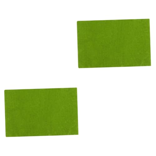 UPKOCH 2 Stück Rasenpapiermodell gefälschte Grasmatte Modellgras drinnen Tisch Hobby Matte aus künstlichem Gras Modelllandschaft Gras Miniatur-Grasmatte Modell Rasen Green UPKOCH 2 Stück Rasenpapiermodell gefälschte Grasmatte Modellgras drinnen Tisch Hobby Matte aus künstlichem Gras Modelllandschaft Gras Miniatur-Grasmatte Modell Rasen Green von UPKOCH