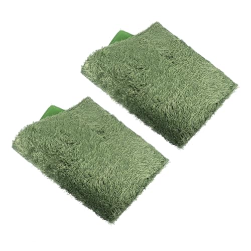 UPKOCH 2 Stück Reptilien Teppich Simulation Moos Terrarium Substrat Matte für Schildkröten Eidechsen Kriechtiere Waschbar Wiederverwendbar Schutz vor Feuchtigkeit Schmutz UPKOCH 2 Stück Reptilien Teppich Simulation Moos Terrarium Substrat Matte für Schildkröten Eidechsen Kriechtiere Waschbar Wiederverwendbar Schutz vor Feuchtigkeit Schmutz von UPKOCH