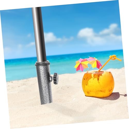 UPKOCH 2 Stück Robuster Sonnenschirm Erdspieß aus Premium Einsetzbar als Strand Gartenschirmhalter Leichter Tragbarer Sonnenschirmanker für Stabilen Halt bei Starkem Wind UPKOCH 2 Stück Robuster Sonnenschirm Erdspieß aus Premium Einsetzbar als Strand Gartenschirmhalter Leichter Tragbarer Sonnenschirmanker für Stabilen Halt bei Starkem Wind von UPKOCH
