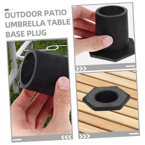 UPKOCH 2 Stück Sonnenschirm Lochstopfen Hitze und Abriebfest Stabilisierend für Terrassen und Gartentische Schirmfixierung Einfache von UPKOCH