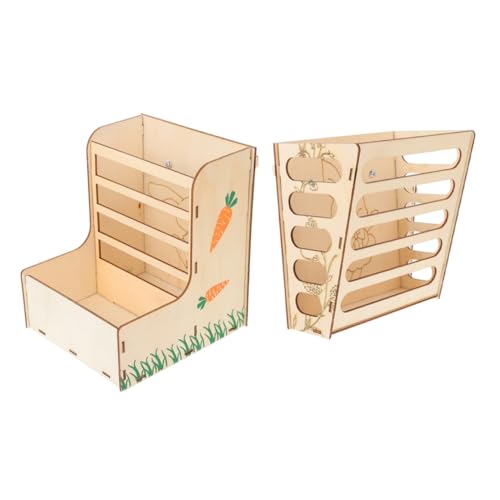UPKOCH 2 Stück Teiliges Kleintier Futterstation aus Hochwertigem Verschleißfest mit Schrägem Heurack und Futternapf Bodenhalter für Kaninchen und Meerschweinchen Praktische Futterlösung UPKOCH 2 Stück Teiliges Kleintier Futterstation aus Hochwertigem Verschleißfest mit Schrägem Heurack und Futternapf Bodenhalter für Kaninchen und Meerschweinchen Praktische Futterlösung von UPKOCH