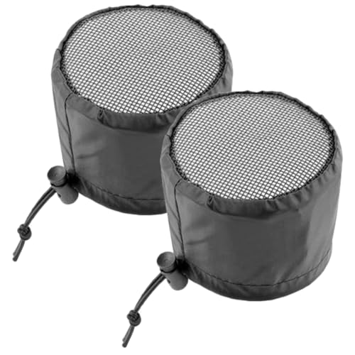 UPKOCH 2 Stück Teiliges Ventilationscover für Grow Zelte Anpassbar Langlebig für Luftzirkulation und Insektenschutz für Pflanzenanbau und Gartenpflege von UPKOCH