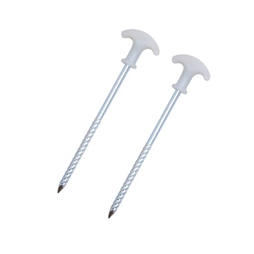 UPKOCH 2stücke Spiralförmige Bodennägel Aus Stahl Für Campingzelte Robust Und Langlebig Einfach Zu Entfernen Geeignet Für Feuchten Und Harten Boden Sichere Zeltfixierung Bei Outdoor-aktiv UPKOCH 2stücke Spiralförmige Bodennägel Aus Stahl Für Campingzelte Robust Und Langlebig Einfach Zu Entfernen Geeignet Für Feuchten Und Harten Boden Sichere Zeltfixierung Bei Outdoor-aktiv von UPKOCH