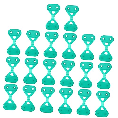 UPKOCH 20 Stück Teiliges Gartenzubehör Clips für Schattiernetz und Agrarfolie Langlebige Netzhalter Multifunktional für Garten Pflanzen Einfache Befestigung Vielseitig Einsetzbar von UPKOCH