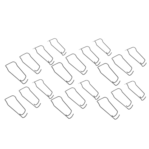 UPKOCH 20 Stück Teiliges Pflanzenstützen Verbinder aus Pulverbeschichtetem Metall Langlebige Glatte Klammern zur Stabilen Befestigung von Rankhilfen und Pflanzengittern im Garten und UPKOCH 20 Stück Teiliges Pflanzenstützen Verbinder aus Pulverbeschichtetem Metall Langlebige Glatte Klammern zur Stabilen Befestigung von Rankhilfen und Pflanzengittern im Garten und von UPKOCH