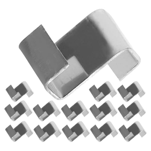 UPKOCH 25 Stück Teiliges Gewächshaus Z Förmige Glasplatten Klemmen aus Robustem Material Installieren und Wiederverwendbar für PVC Rohre Folien und Netzbefestigung im Gartenbereich UPKOCH 25 Stück Teiliges Gewächshaus Z Förmige Glasplatten Klemmen aus Robustem Material Installieren und Wiederverwendbar für PVC Rohre Folien und Netzbefestigung im Gartenbereich von UPKOCH
