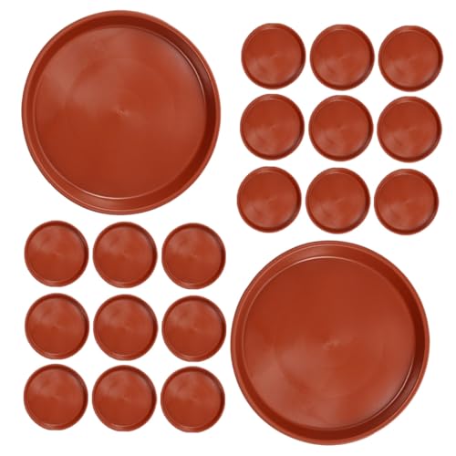 UPKOCH 25 Stück Teiliges Großer Runder Pflanzuntersetzer aus Robustem Kunststoff Wasserauffangschale für Blumentöpfe Drainage-tablett Geeignet für Sukkulenten Blumen und Kräuter für UPKOCH 25 Stück Teiliges Großer Runder Pflanzuntersetzer aus Robustem Kunststoff Wasserauffangschale für Blumentöpfe Drainage-tablett Geeignet für Sukkulenten Blumen und Kräuter für von UPKOCH