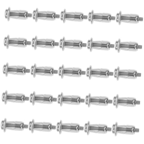 UPKOCH 25 Stück Teiliges Hohlraum Montageschrauben mit Spreizmutter Wiederverwendbar Hohlkammer Metallanker für Türbefestigung Einfache Handhabung Geeignet für Wohn und Büroanwendungen UPKOCH 25 Stück Teiliges Hohlraum Montageschrauben mit Spreizmutter Wiederverwendbar Hohlkammer Metallanker für Türbefestigung Einfache Handhabung Geeignet für Wohn und Büroanwendungen von UPKOCH
