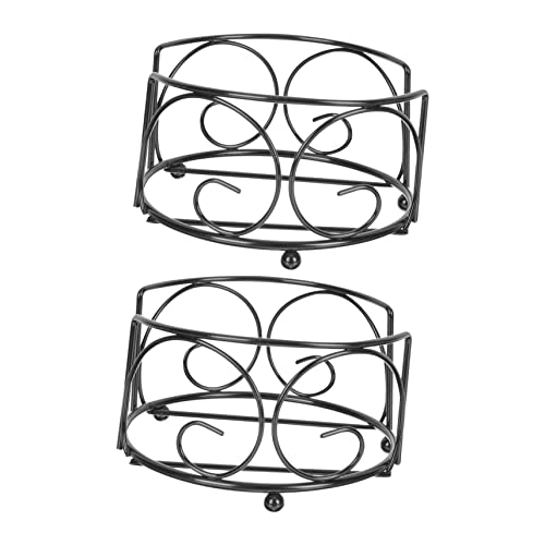 UPKOCH 2st Eisenuntersetzer Untersetzer Lagerregal Kaffeeuntersetzer Untersetzerhalter Untersetzer Hot Pad Untersetzer Für Getränke Metallständer Quadratischer Ständer Achterbahn Bier von UPKOCH