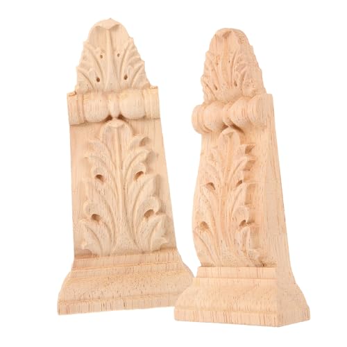 UPKOCH 2stücke Holzschnitzapplikationen Für Möbeldekor Unbehandelt Mit Geschnitzten Onlays Für Schränke Türen Betten Spiegel Und Fenster DIY-Material Für Dekor Und Bemalen UPKOCH 2stücke Holzschnitzapplikationen Für Möbeldekor Unbehandelt Mit Geschnitzten Onlays Für Schränke Türen Betten Spiegel Und Fenster DIY-Material Für Dekor Und Bemalen von UPKOCH