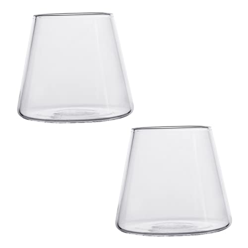 UPKOCH 2stücke Kreative Wasserbecher Aus Transparentem Wasserbecher Für Cocktail Getränke Tische von UPKOCH