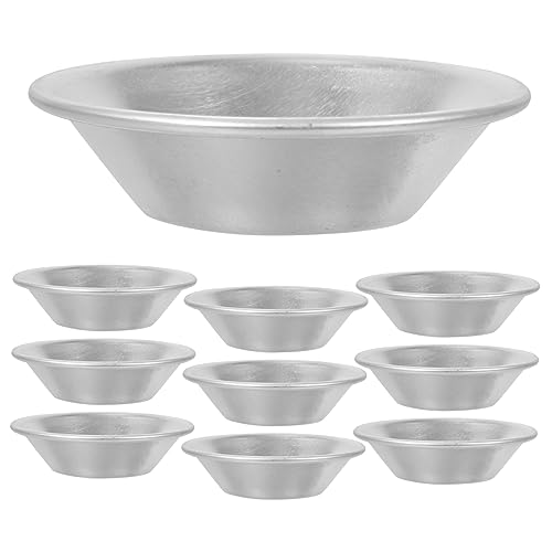 UPKOCH 3sets Cup Pan Antihaft- -form Mini Pie Tart Mold Zinn Aluminium Legierung Tart Formen 10 Stücke * 3 von UPKOCH