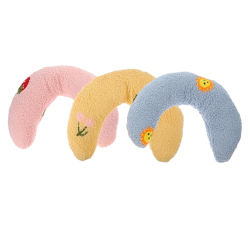 UPKOCH 3 Stück Beruhigendes Kuschelkissen für Katzen und Hunde Flauschiges U förmiges Nackenstützkissen Atmungsaktiv und Hautfreundlich Fördert Tiefen Schlaf und Angstlösung Farbiges UPKOCH 3 Stück Beruhigendes Kuschelkissen für Katzen und Hunde Flauschiges U förmiges Nackenstützkissen Atmungsaktiv und Hautfreundlich Fördert Tiefen Schlaf und Angstlösung Farbiges von UPKOCH