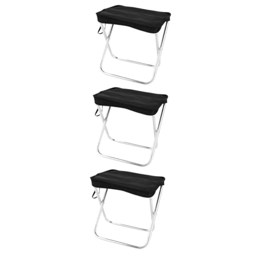 UPKOCH 3 Stück Campingstuhl tragbar Strand zusammenklappbarer Campinghocker breit Erwachsene zusammenklappbare Outdoor-Stühle Leichter Campinghocker Außenhocker Aluminiumlegierung Schwarz UPKOCH 3 Stück Campingstuhl tragbar Strand zusammenklappbarer Campinghocker breit Erwachsene zusammenklappbare Outdoor-Stühle Leichter Campinghocker Außenhocker Aluminiumlegierung Schwarz von UPKOCH