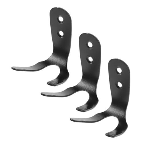 UPKOCH 3 Stück Doppelhaken Robuste Outdoor Wandhaken für Garten Zaun Pool Stilvoller Aufbewahrungshelfer mit Doppeltem Hängepunkt für Kleidung Handtücher Vielseitig Einsetzbar von UPKOCH