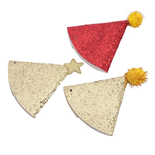 UPKOCH 3 Stück Pet Birthday Hat Set Lustig Party Geburtstagshut Für Mädchen Hasenmütze Kostüm Geburtstag Krone Hut Geburtstagsmützen Für Nachahmung Von Satin Rot von UPKOCH