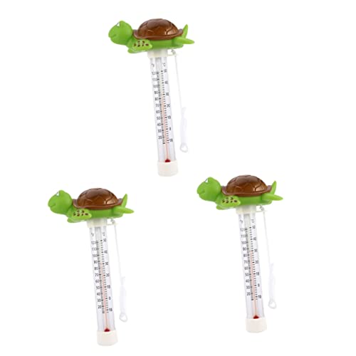UPKOCH 3 Stück Pool Thermometer Schwimmend Wassertemperatur Thermometer für Schwimmbäder Spas Aquarien Robustes Langlebiges Material zur Messung von Wassertemperaturen zu Verwenden von UPKOCH