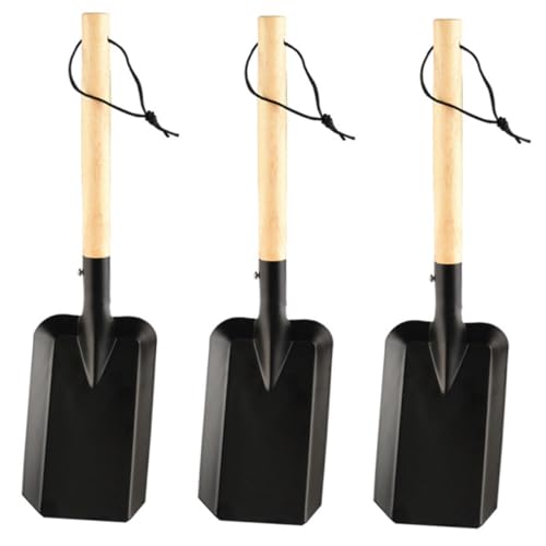 UPKOCH 3 Stück Professionelle Gartenschaufel Teiliges mit Robustem Eisenspaten und Langlebigem Eichenholzgriff Flacher Gartenspaten mit Extra Großer Schaufel Verschleißfest und UPKOCH 3 Stück Professionelle Gartenschaufel Teiliges mit Robustem Eisenspaten und Langlebigem Eichenholzgriff Flacher Gartenspaten mit Extra Großer Schaufel Verschleißfest und von UPKOCH