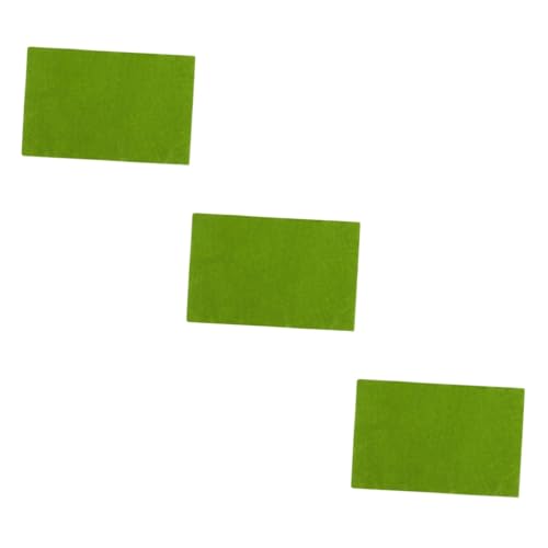 UPKOCH 3 Stück Rasenpapiermodell Grasteppich im Freien Gras künstlich Rasenmatte für Modelleisenbahnen Modellgras Kunstrasenmatte gefälschte Grasmatte Modell Rasen Green UPKOCH 3 Stück Rasenpapiermodell Grasteppich im Freien Gras künstlich Rasenmatte für Modelleisenbahnen Modellgras Kunstrasenmatte gefälschte Grasmatte Modell Rasen Green von UPKOCH