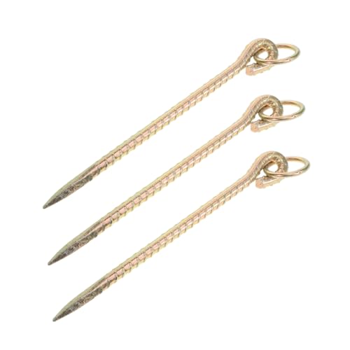 UPKOCH 3 Stück Teiliges Robustes Erdanker aus Eisen Spiralförmiger Bodenanker für Hunde Schafe und Rinder Schneller Schraubmechanismus Tragbar für Outdoor Camping Tierhaltung Zäune UPKOCH 3 Stück Teiliges Robustes Erdanker aus Eisen Spiralförmiger Bodenanker für Hunde Schafe und Rinder Schneller Schraubmechanismus Tragbar für Outdoor Camping Tierhaltung Zäune von UPKOCH