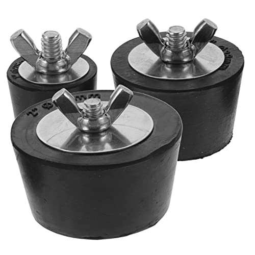 UPKOCH 3 Stück Teiliges Schwimmbad Rücklaufstopfen Pool Plugs für Effizienter Frostschutz für Untergrundpools von UPKOCH