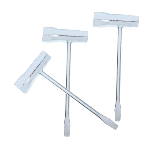 UPKOCH 3 Stück Teiliges Steckschlüssel Kettensägen und Rasenmäher Robustes Präzise Zündkerzenschlüssel Leichtes Gartengerät werkzeug für Sicheres Festziehen und Lange Lebensdauer von UPKOCH