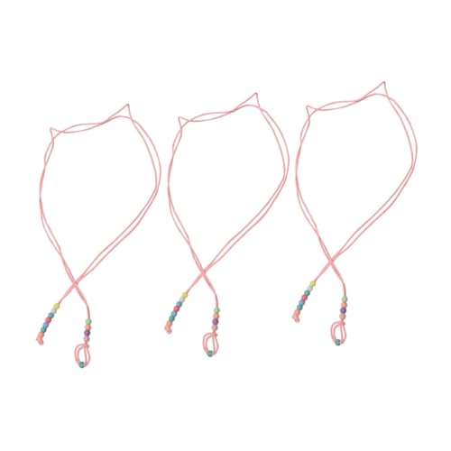 UPKOCH 3 Stück Verstellbares für Reptilien und Kleine Haustiere Leuchtendes Bearded Dragon Geschirr Leichtes Outdoor Halsband für und Reisen von UPKOCH