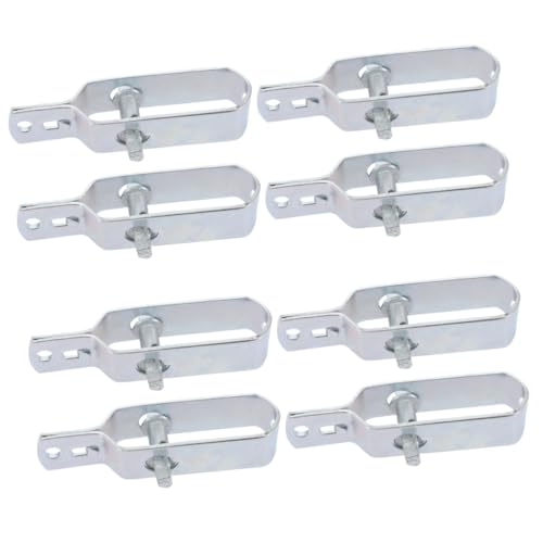 UPKOCH 4 Sätze Drahtseilspanner Stahldrahtspanner Kabel Drahtseilspannung Spanner Schwere Ausführung Stahlseilspanner Zaunspanner Aus Metall Eisendrahtspanner Gießen Silber 2 Stücke * 4 von UPKOCH