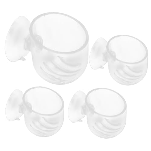 UPKOCH 4 Stück Aquarienpflanzenhalter mit Saugnapf Vielseitige Acryl Töpfe für Fischteiche und Wasserpflanzen zu Reinigen und Platzsparend für Süß UPKOCH 4 Stück Aquarienpflanzenhalter mit Saugnapf Vielseitige Acryl Töpfe für Fischteiche und Wasserpflanzen zu Reinigen und Platzsparend für Süß von UPKOCH