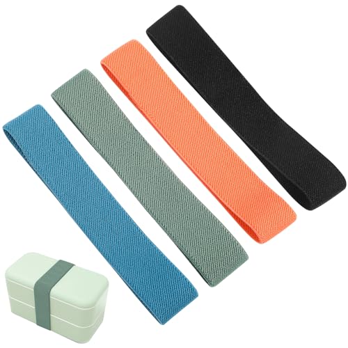 UPKOCH 4 Stück Lunchbox-Gummiband Bento-Lunchbox-Gurt Lunch-Container-Befestigungsgurte Für Schule Arbeit Outdoor Camping Picknick UPKOCH 4 Stück Lunchbox-Gummiband Bento-Lunchbox-Gurt Lunch-Container-Befestigungsgurte Für Schule Arbeit Outdoor Camping Picknick von UPKOCH