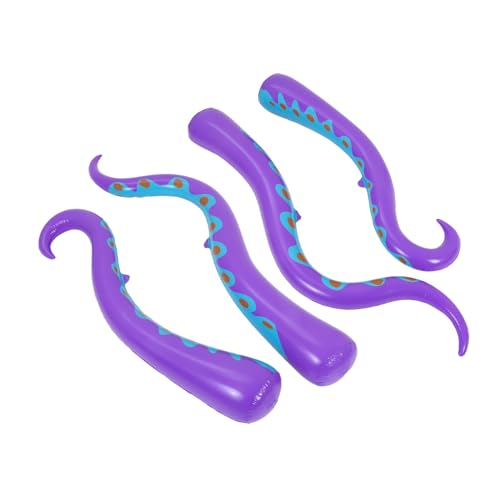 UPKOCH 4 Stück Teiliges Aufblasbares mit Realistischen Tentakeln Robustem PVC Halloween Fensterdekoration für Party Wiederverwendbar Leicht Anzubringen für Meeresthemen und Kinderzimmer UPKOCH 4 Stück Teiliges Aufblasbares mit Realistischen Tentakeln Robustem PVC Halloween Fensterdekoration für Party Wiederverwendbar Leicht Anzubringen für Meeresthemen und Kinderzimmer von UPKOCH