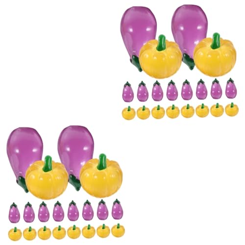 UPKOCH 40 Stck. Teiliges Miniatur Gemüse Deko Langlebigem Resin Leuchtende Kleine Gemüsefiguren im Dunkeln Tisch und Gartenornamente für DIY Mikrolandschaften und Gemütliche UPKOCH 40 Stck. Teiliges Miniatur Gemüse Deko Langlebigem Resin Leuchtende Kleine Gemüsefiguren im Dunkeln Tisch und Gartenornamente für DIY Mikrolandschaften und Gemütliche von UPKOCH