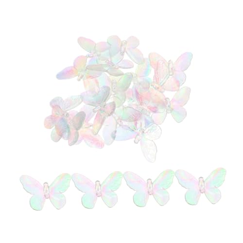 UPKOCH 40 Stück Solar-Schmetterlinge aus Wetterfestem Kunststoff LED Garten-stecker mit Solarbetriebenem Licht Dekorative Bunte Schmetterlinge für Terrasse Gartenweg und Rasenbeleuchtung UPKOCH 40 Stück Solar-Schmetterlinge aus Wetterfestem Kunststoff LED Garten-stecker mit Solarbetriebenem Licht Dekorative Bunte Schmetterlinge für Terrasse Gartenweg und Rasenbeleuchtung von UPKOCH