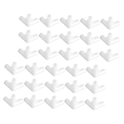 UPKOCH 40 Stück Teiliges Zeltverbinder aus Robustem PP Kunststoff Innendurchmesser Geradlinige Dreieckige Zeltstangenverbinder als Ersatzteile für Pavillon Zeltrahmen Einfache UPKOCH 40 Stück Teiliges Zeltverbinder aus Robustem PP Kunststoff Innendurchmesser Geradlinige Dreieckige Zeltstangenverbinder als Ersatzteile für Pavillon Zeltrahmen Einfache von UPKOCH