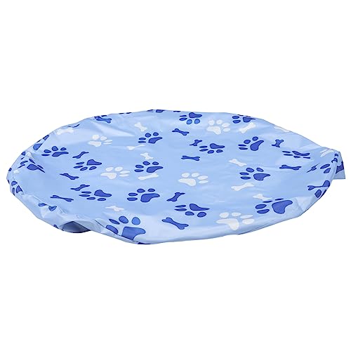 UPKOCH 5 Stück Poolabdeckung Runden Abdeckungen Für Schwimmbäder Im Freien Kinderpool Form Runder Poolschutz Groß Schaum Schwimmbad Pool-Abdeckung Polyester (Polyester) von UPKOCH